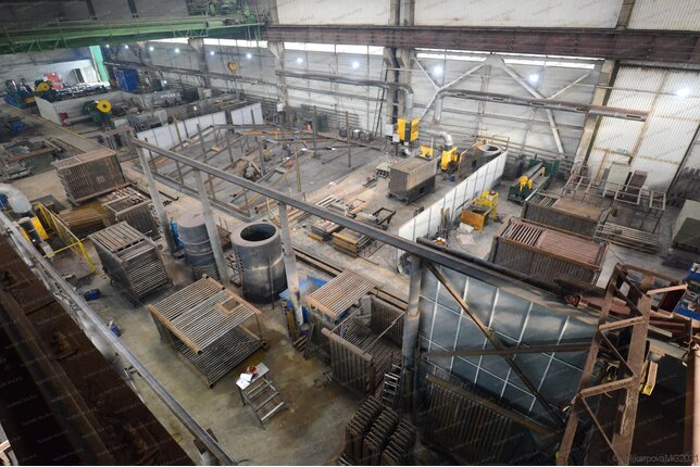 Котел 1.6 МВт на мазуте - производство