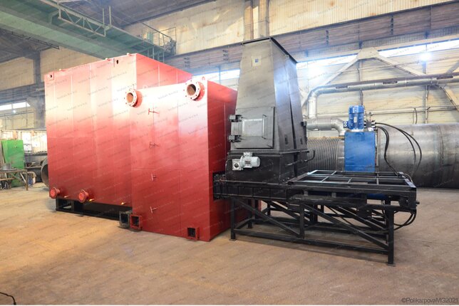 Котел на опилках 2500 кВт производственный