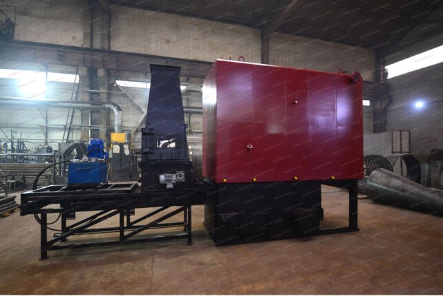 Котел 400 кВт на опилках с автоматической подачей